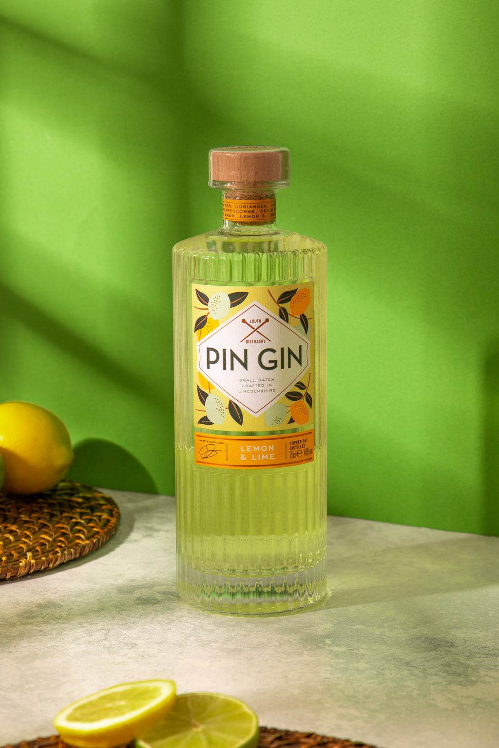 Pin Gin Lemon & Lime 70cl image 0