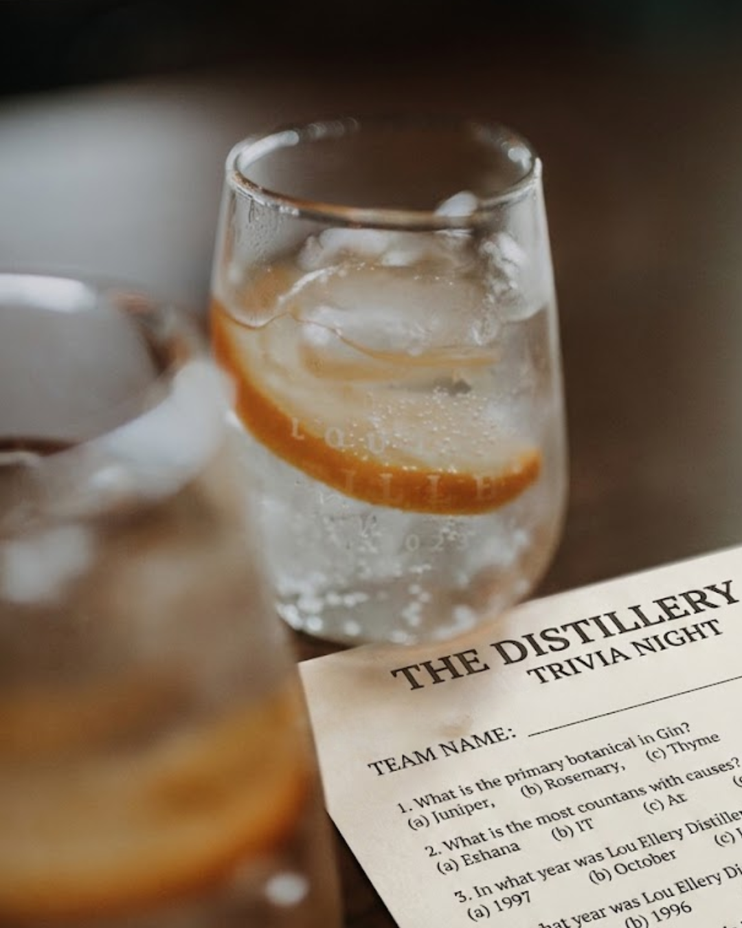 Quiz Night at the Distillery