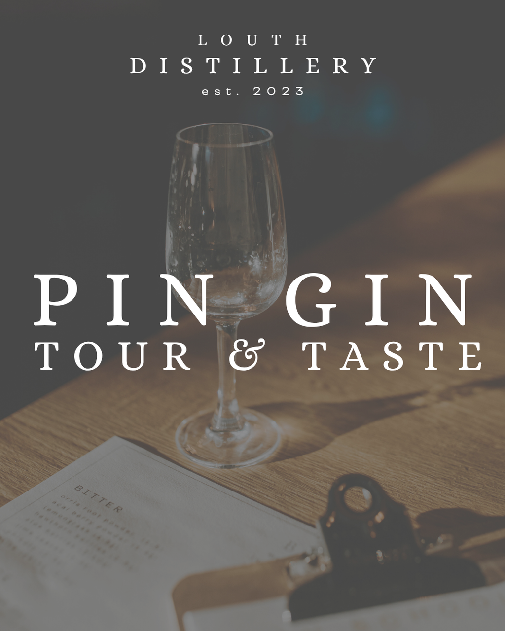 Pin Gin Tour & Taste