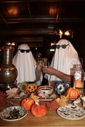 Halloween Pottery Painting