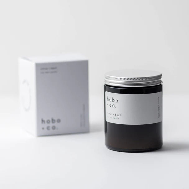 hobo + co - Citrus & Basil Medium Soy Candle image 0