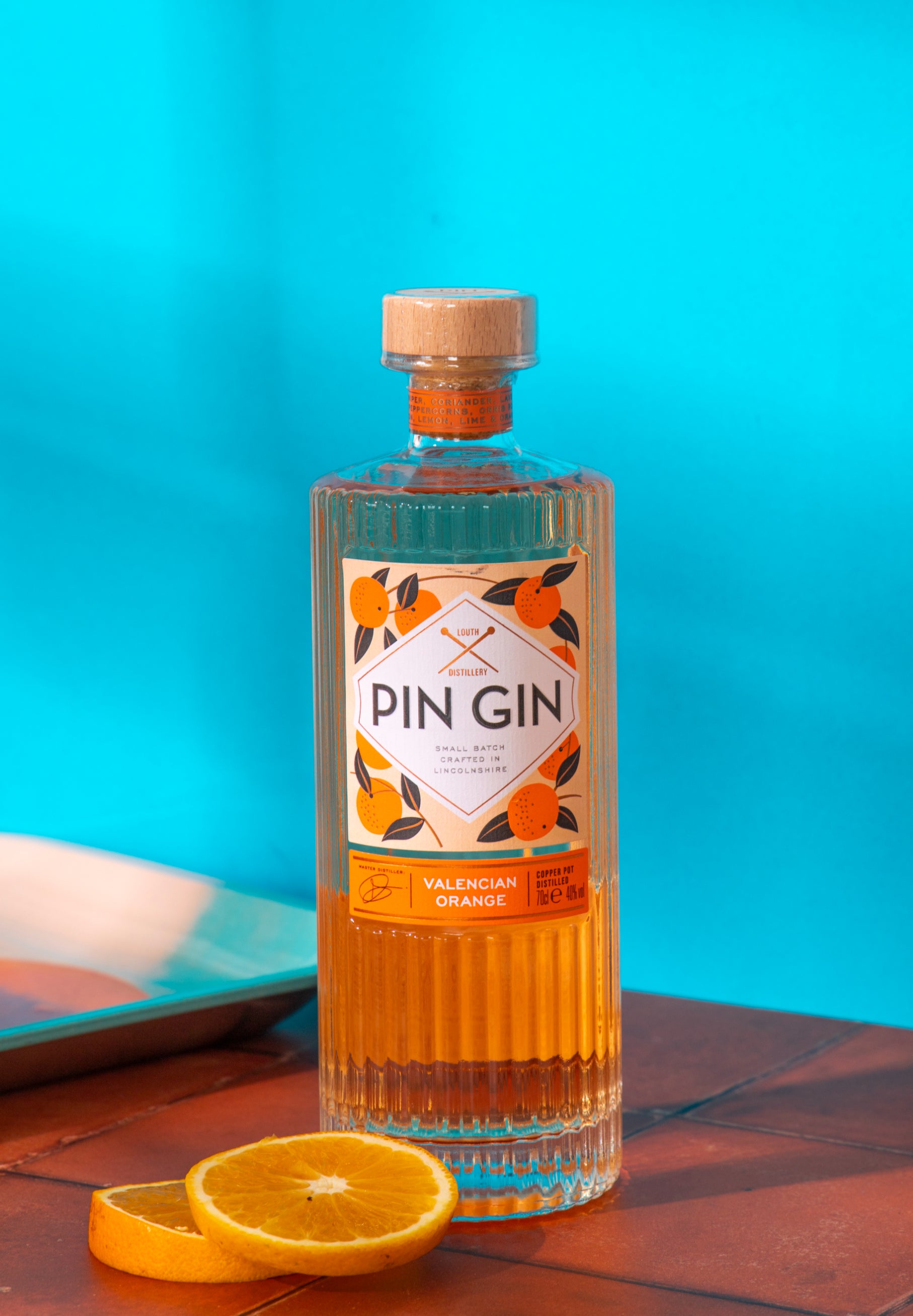 Pin Gin Valencian Orange 70cl image 0