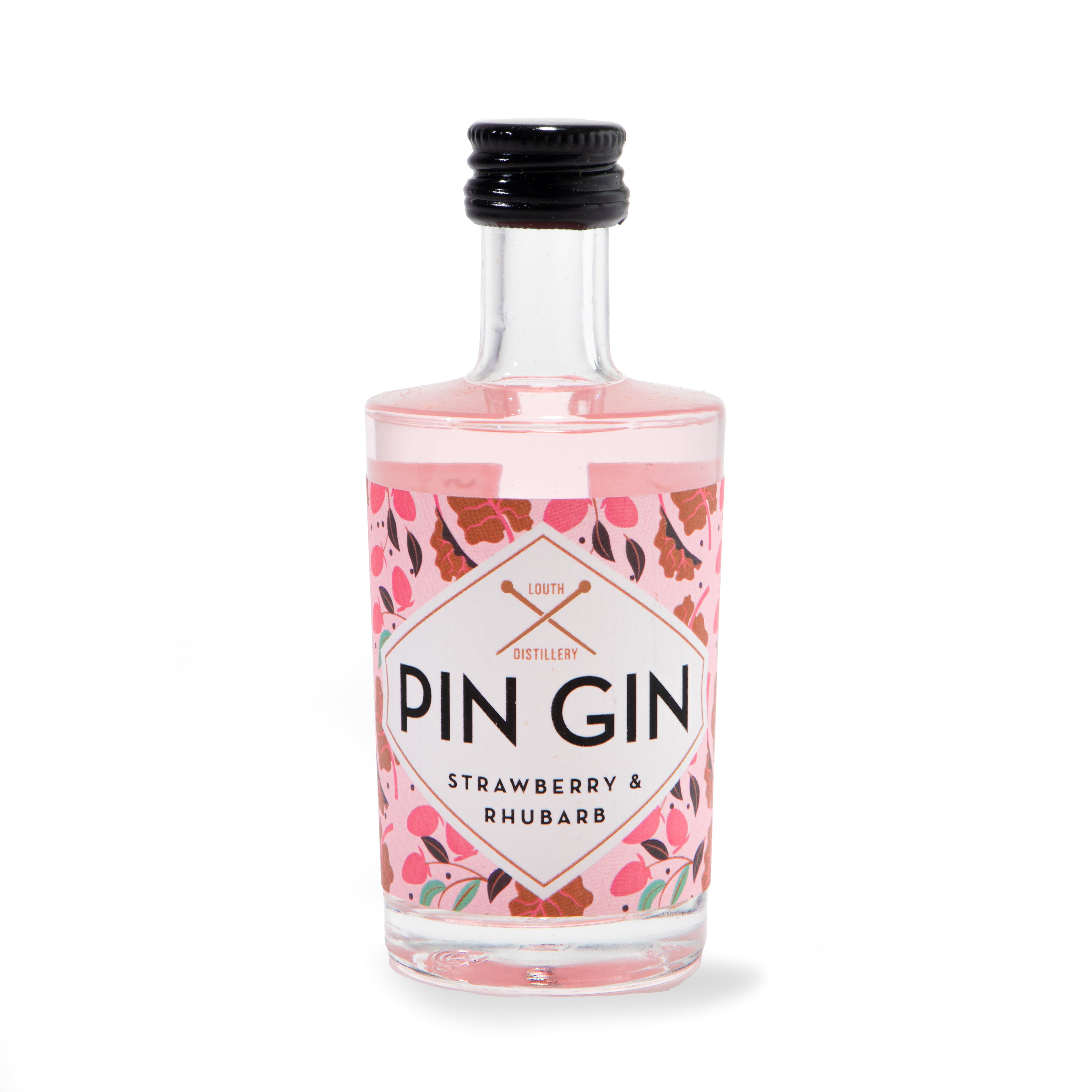 Pin Gin Strawberry & Rhubarb 5cl image 1